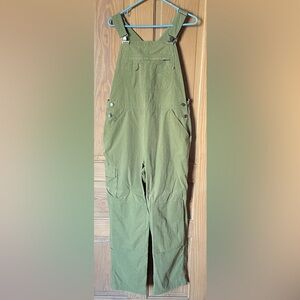 Duluth Multipocket Green Garden Overalls, Medium x 31, Cotton/Poly